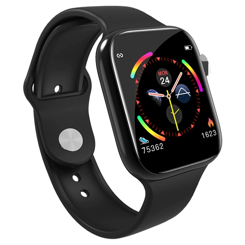 €15.38 58% de DESCUENTO|Reloj inteligente reloj 4 Monitor de presión arterial a prueba de agua con frecuencia cardíaca, seguimiento de actividad física, reloj inteligente Bluetooth para Android IOS on AliExpress 