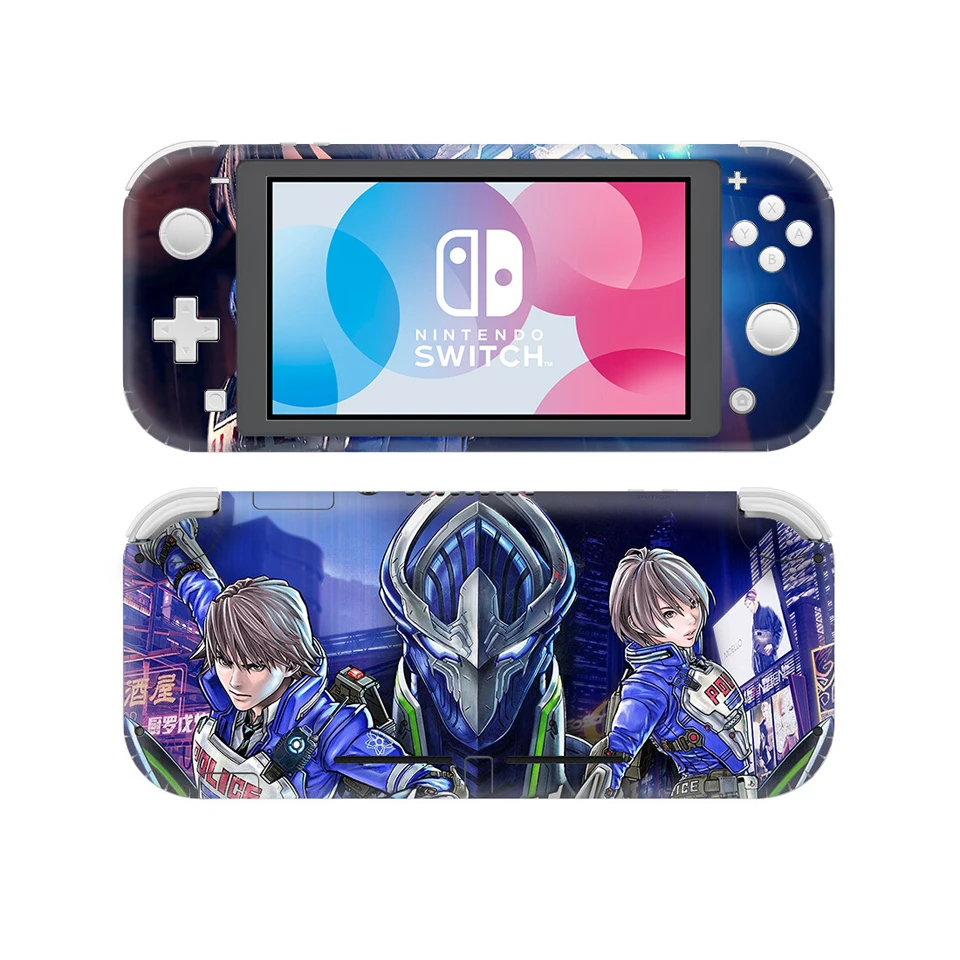 Astral Chain Виниловая наклейка для nintendo Switch Lite NSL защитная пленка наклейка чехол