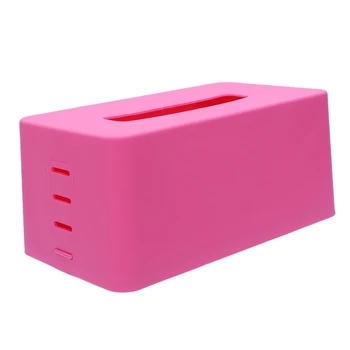 

rectangular Plastic facial tissue napkin box toilet paper dispenser case holder home office decoration