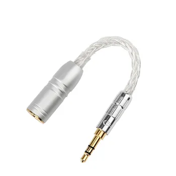 

3.5mm To 4.4mm/2.5 To 4.4mm Audio Extension Cable Stereo Audio Aux Cable For Car Audio Cable Speaker Phone Convert Cable