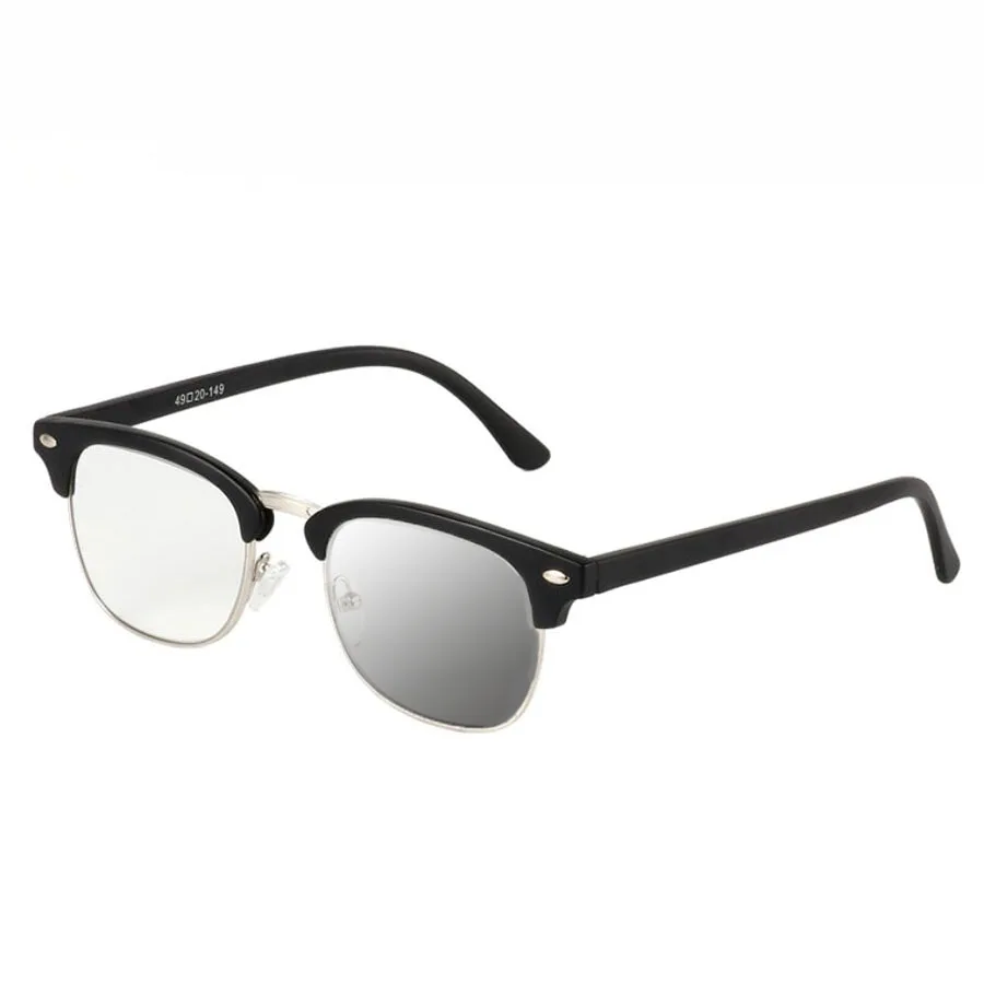 Переход солнцезащитные очки фотохромные в серый очки для чтения для мужчин и женщин Пресбиопия очки диоптрий очки оправа