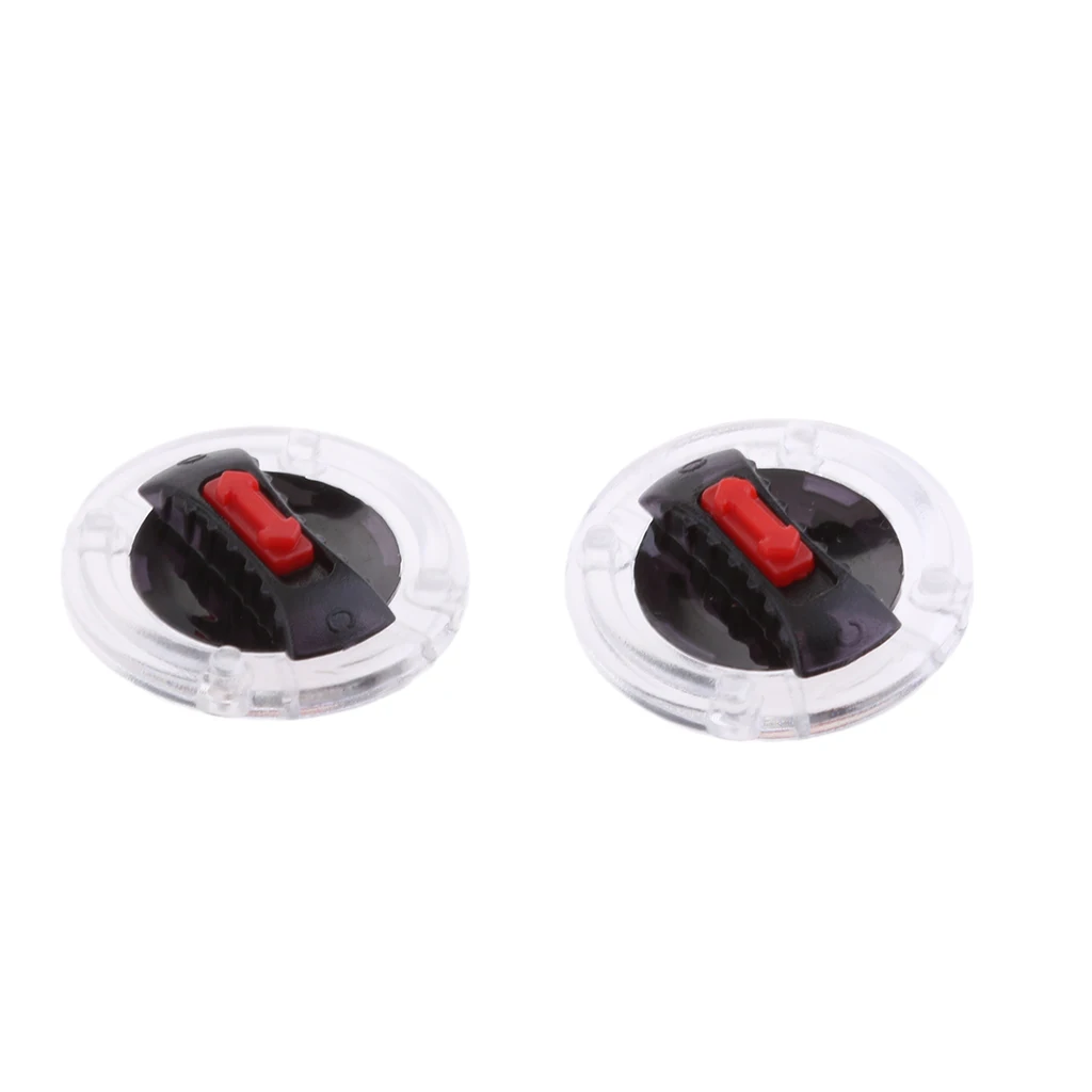 1 Pair Helmet Screen Lens Mounting Fix Base with Rotate Switch for LS2 Helmet