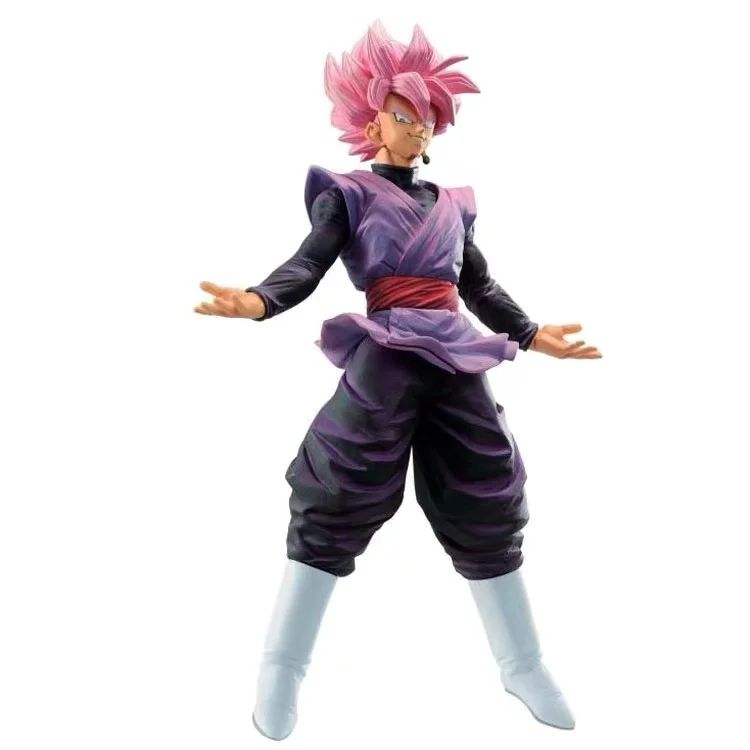 В наличии Banpresto Dragonball Супер фигурка за морем ограниченная Черная роза Гоку ПВХ