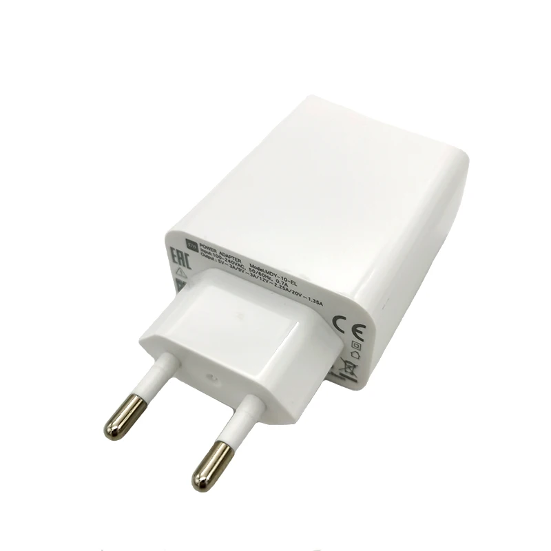only charger Оригинальное быстрое зарядное устройство xiaomi 27 Вт QC4.0 EU для mi 9 se 9t CC9 Red mi note 7 8 pro K20 mi x 4 usb type c кабель для большинства смартфонов - Цвет: only charger