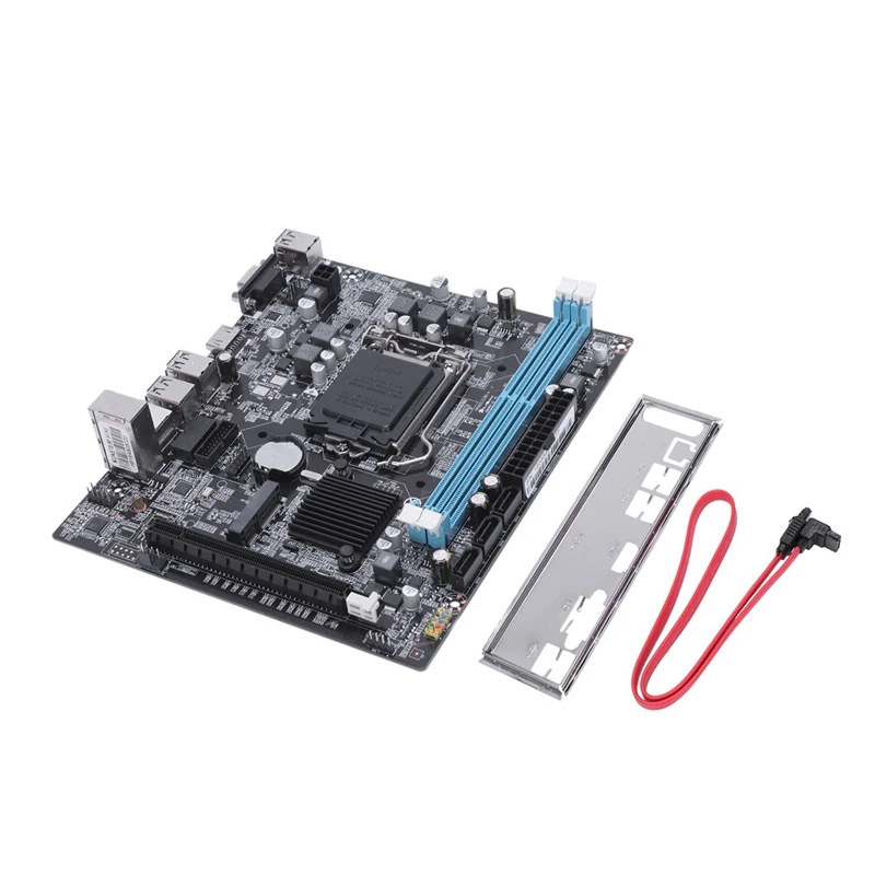 H110 материнская плата для настольного компьютера Lga1151 Usb2.0 Vga Ddr3 поддержка 16 карт памяти Ddr3 обновление Usb3.0 Vga системная материнская плата
