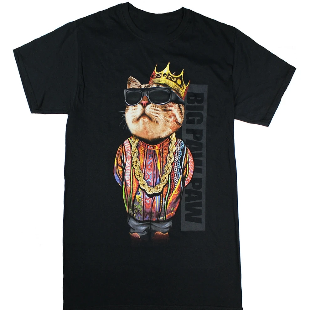 Paw Paw Terkenal B I G Cat Tee Kualitas 