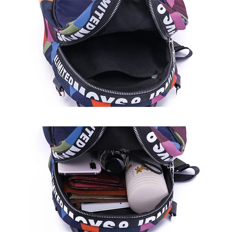 Neue Kleine Frauen Rucksack Wasserdichte Anti-Diebstahl Oxford Weibliche Rucksäcke Teenager Mini Rucksack Reise Rucksack Schule Tasche – Detail 19