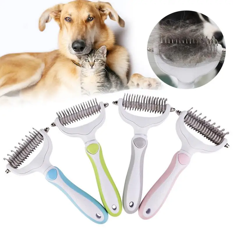 knot clean dog brush