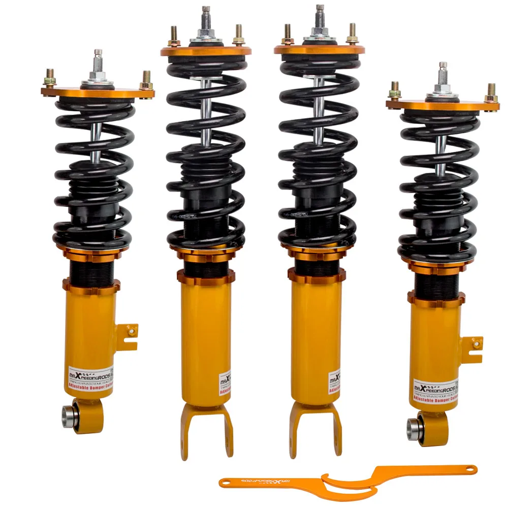 Adjuatable 24 билета туда и обратно подвеска Coilover весной для Nissan 300ZX Fairlady Z32 1993 1994 1995 1996