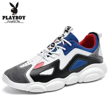 PLAYBOY новые мужские кроссовки легкая Спортивная обувь Мужская дышащая многофункциональная амортизирующая уличная Мужская прогулочная обувь