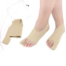 1 пара, разделитель большого пальца, вальгусная деформация, корректор ортопедический для ног, корректор большого пальца, коррекционный носок для педикюра Straighte