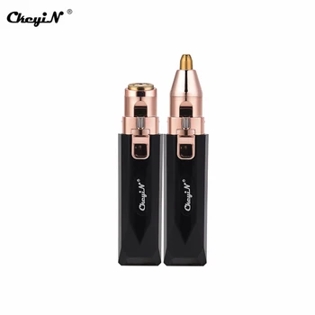 

CkeyiN Painless Facial Hair Removal Lady Shaver Mini Lipstick Epilator Pen Leg Underarm Hair Remover Eyebrow Trimmer Makeup 30
