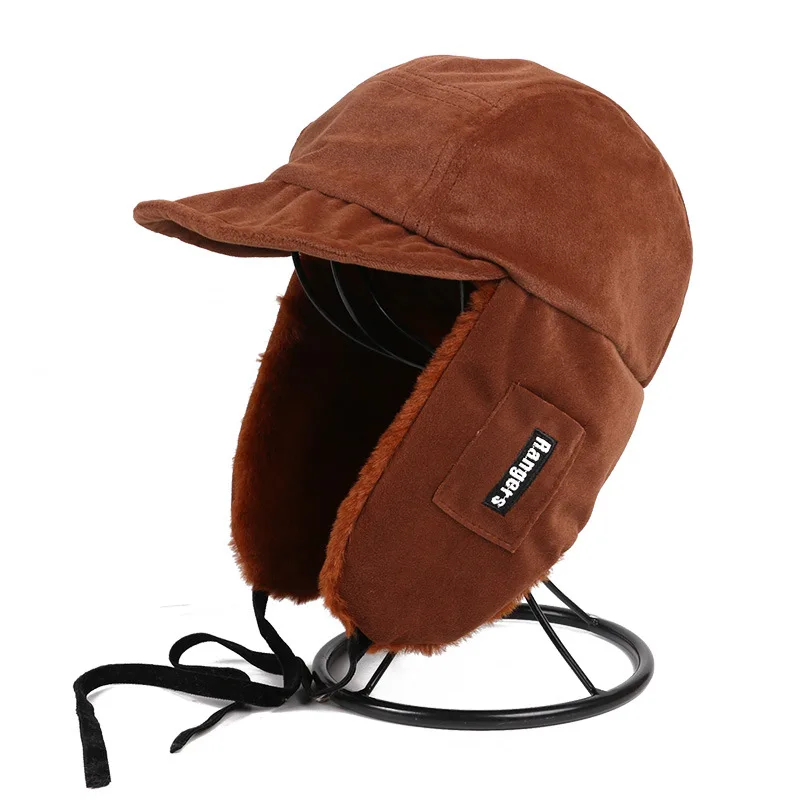 Fibonacci 2019 New Cold Proof Warmth Retention Women Bomber Hats Men Suede Plush Soft Warm Winte Hat Ear Flap Cap
Fibonacci 2019 New Cold Proof Warmth Retention Women Bomber Hats Men Suede Plush Soft Warm Winte Hat Ear Flap Cap