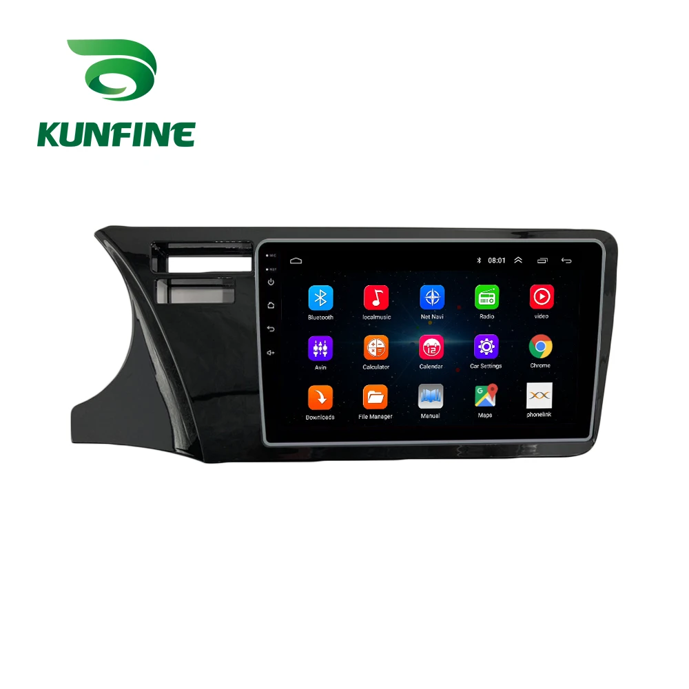 Android Car DVD GPS Navigation Multimedia Player Car Stereo For Honda city  2014 -2017 double hole  Radio Headunit Device 3