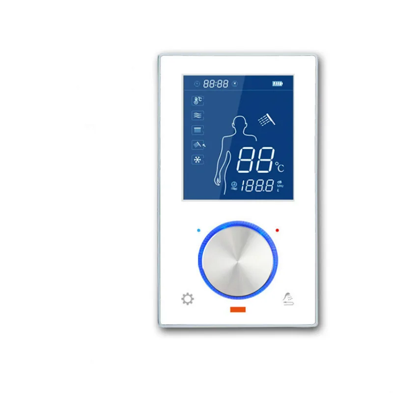 US $228.00 LCD Smart Touch Screen Digital Shower Control Thermostat Shower Mixer Thermostatic Shower