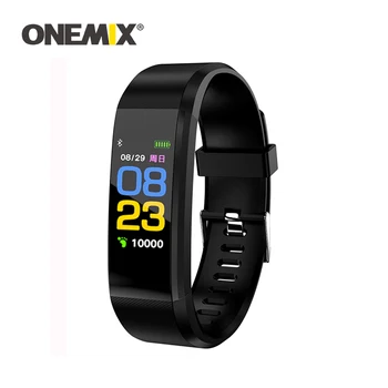 

ONEMIX Smart Bracelet Heart Rate Monitor Waterproo Smart Watch Fitness Tracker Step Counter Waterproof Health Wristband
