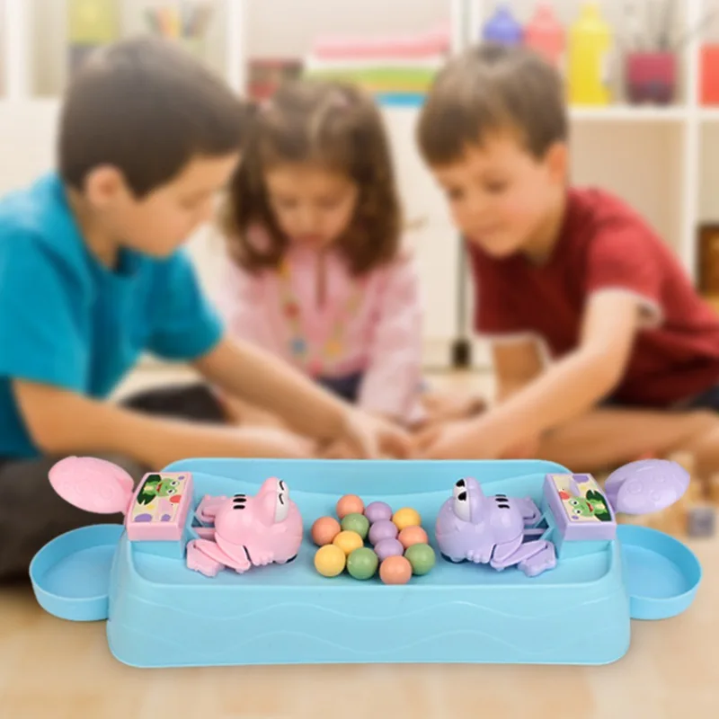 

Baby Desktop Game Toy Parent-Child Interactive Swallow Colorful Beads Table Game To Eat Beans Board Puzzle Toy #m