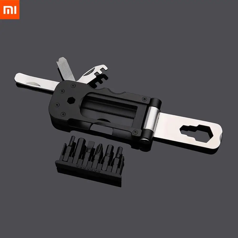 

Xiaomi Youpin NexTool Multi-functional Bicycle Tool Mini Pocket Bike Toolbox Outdoor Wrench Repair Tool Magnetic Sleeve