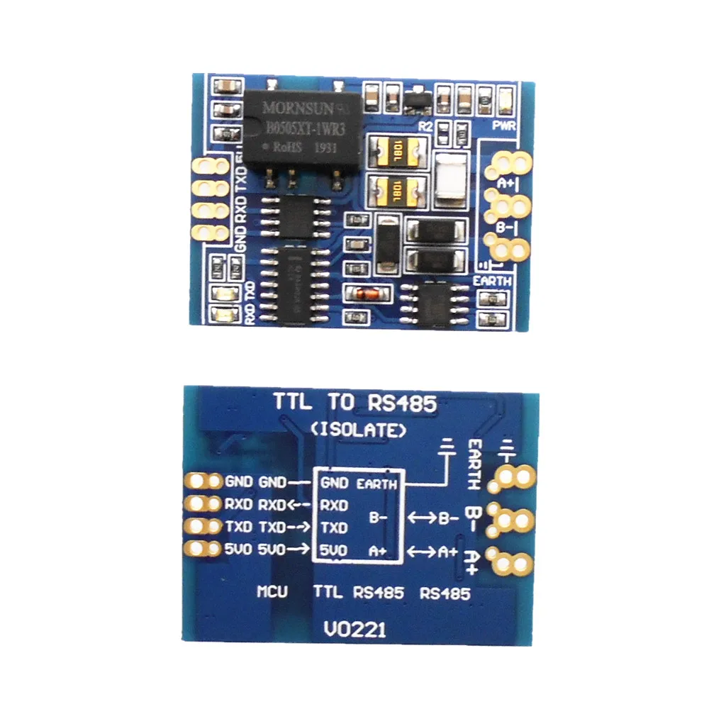 Модуль связи ADUM3201 B0505XT TTL к RS485 изолированный модуль ADUM5401 от 485 до RS485|ttl to rs485|ttl rs485