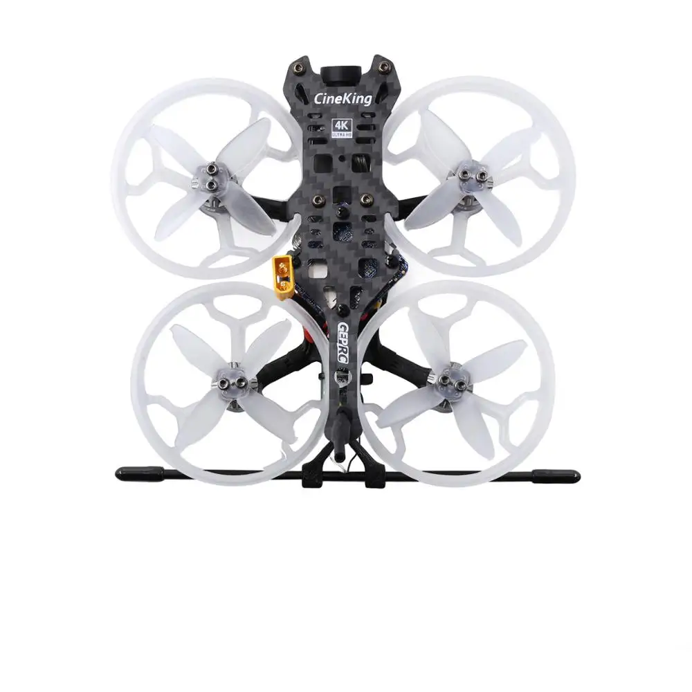 GEPRC CineKing 4K RunCam гибридная камера стабильный F411 12A ESC 1105 5000KV бесщеточный двигатель 200 мВт VTX для RC FPV гоночный Дрон Whoop