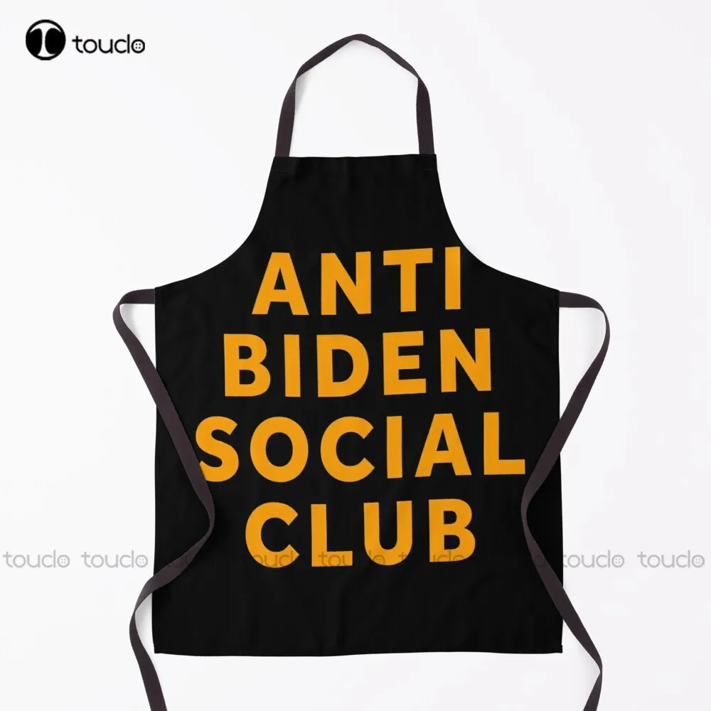 

Anti Biden Social Club Apron Woodworking Apron Garden Kitchen Household Cleaning Personalized Custom Apron Unisex Adult