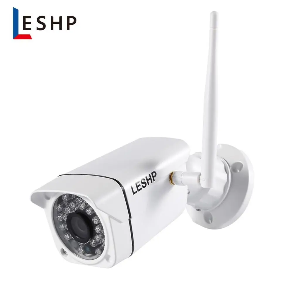 100 Вт 1/4 CMOS 24 ИК светодиодный всепогодный IP66 беспроводной Wifi пуля камера для наружной безопасности