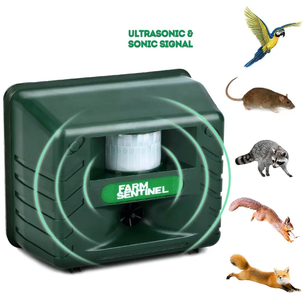 

Sk-131 High-Power Ultrasonic Electronic Repeller Analog Alarm Sound Intelligent Electronic Rodent With Alarm Repeller