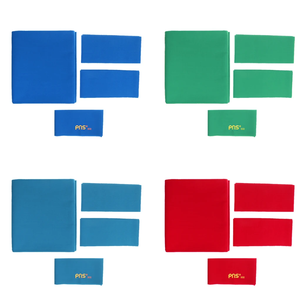 

PNS900 Standard 9ft Table Billiard Cloth Pool Table Felt High Quality Wool and Nylon - Full Bed Cloth & Cushion Strips