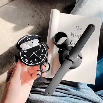 

Fun sports watch headset case for Apple Airpods case Wireless Bluetooth Earphone Case for Airpods 1/2 silicone soft case