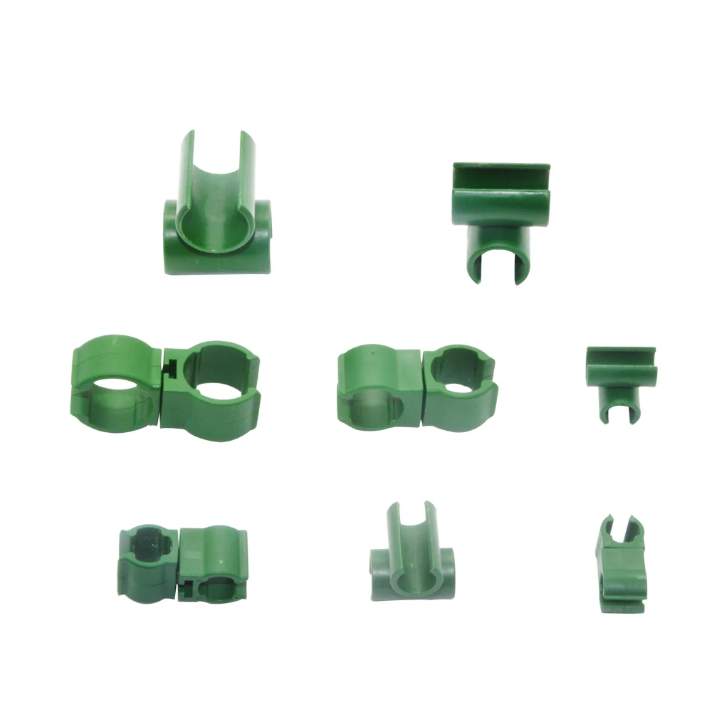 Plant Support Fixed Cross Clip Garden Climbing Rattan Stent Accessories Adjustable Plastic Fastener Suitable for Plant Stakes plant clips plastic plant clips