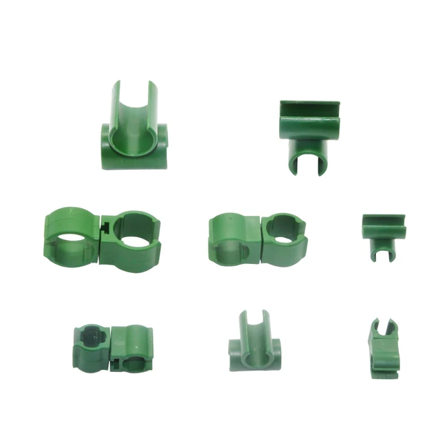 Növénytámasz Rögzített Keresztkerekes Kerti Hegymászó Rattan Stent Tartozékok Állítható Műanyag Rögzítőelemek Növény Tétekhez. - Image 3