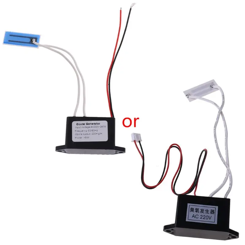 

AC 220V DIY Home Ozone Generator Air Purifier Deodorant Output Density 200mg/H
