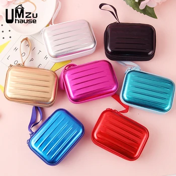 

Suitcase Headphone Cord Storage Bags Table Cable Line Wire Organizer Portable Mini Box Home Office Organization Candy Hard Case