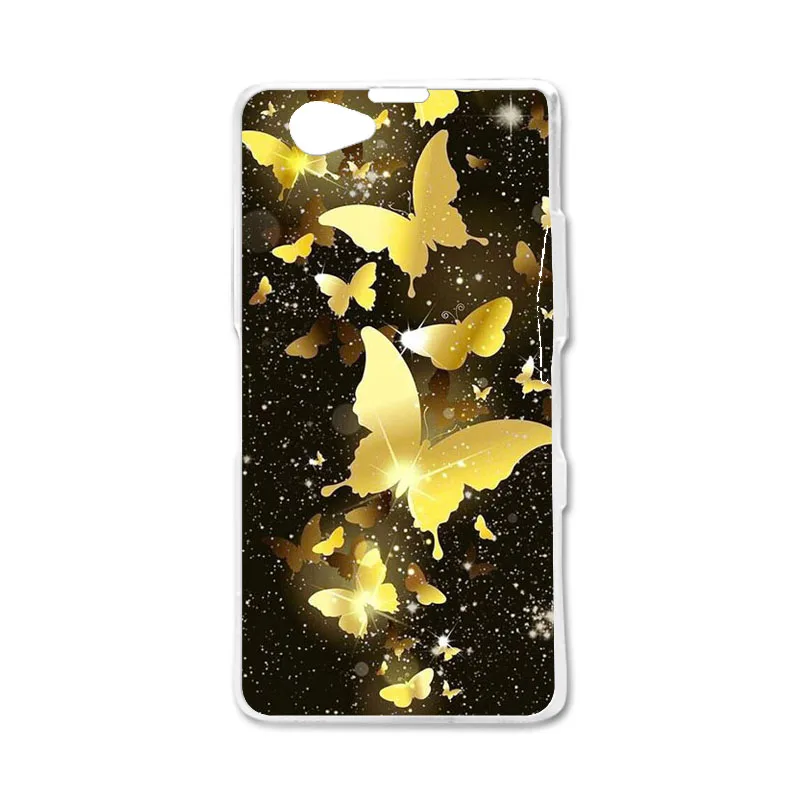 ТПУ чехол s для sony Z1 Mini чехол с рисунком мягкий силиконовый чехол для sony Xperia Z1 Compact D5503 Z1 Mini M51W 4,3 дюймов Чехол - Цвет: Q050