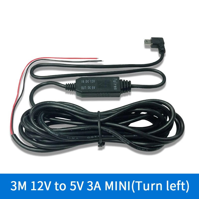 DC-DC автомобиля Мощность от 12 В до 5 В пост 3A 15 Вт модуля преобразователя Micro USB для ступенчатого понижения Мощность Выход адаптер медленном огне автоматической защиты - Цвет: Розовый