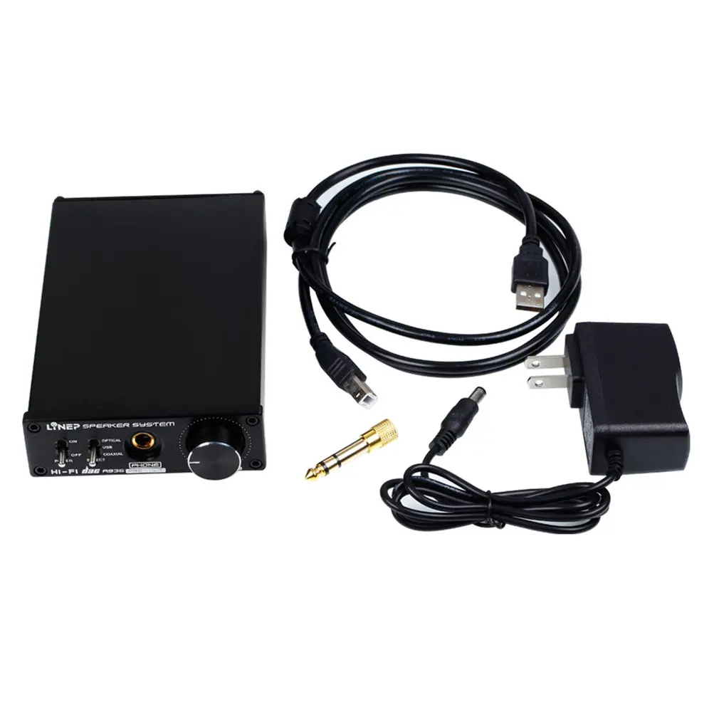 Усилитель для наушников декодер A936 аудио декодер DAC Fever Hifi одна машина Usb звуковая карта волоконный коаксиальный усилитель