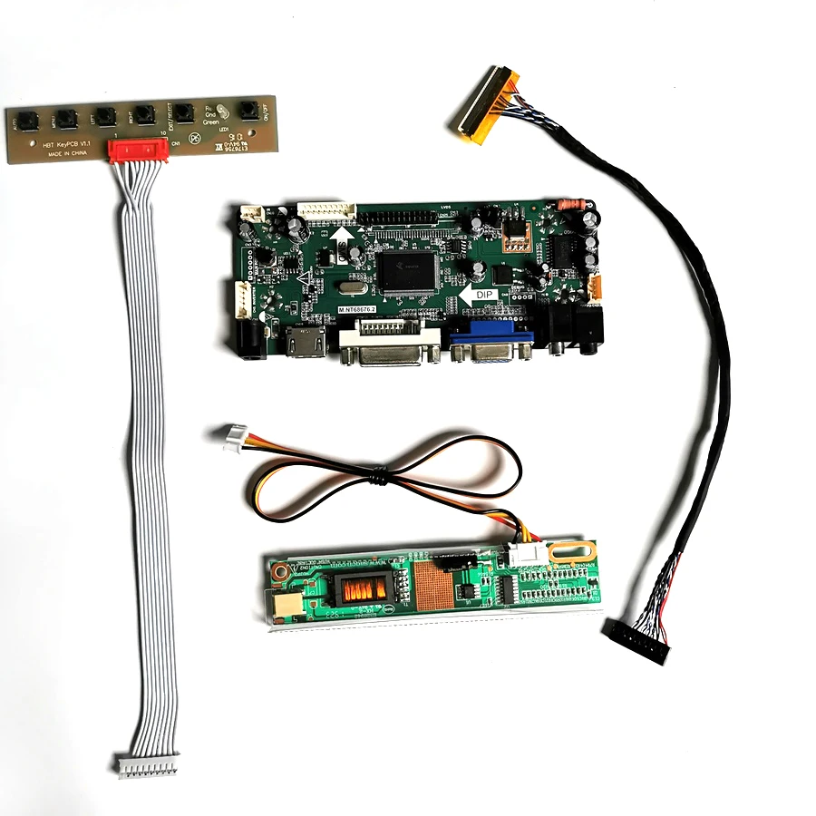 Для B150XG02 V1 1024*768 1" HDMI+ VGA+ DVI M. NT68676 контроллер дисплея карты LVDS 30Pin CCFL ЖК-монитор ПК панель DIY комплект