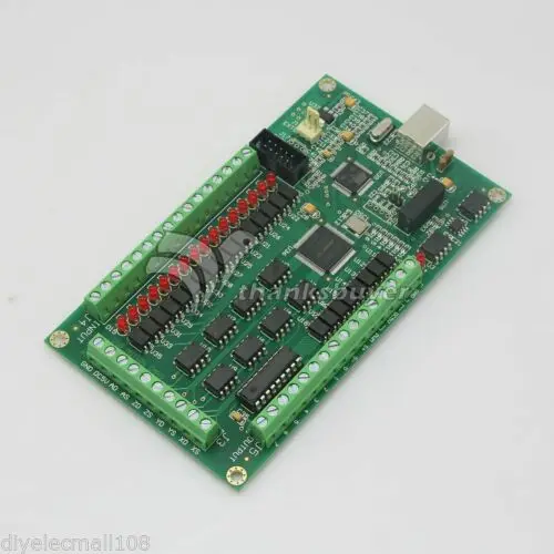 3 оси CNC USB карта Mach3 200 кГц Интерфейс распределительной коробки шаговый регулирующий драйвер