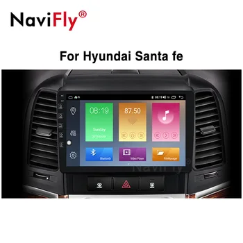 

Android 10.0 For Hyundai Santa Fe 2 2006-2012 NaviFly Car Radio Multimedia video player GPS navigation Vehicle Navigation No DVD