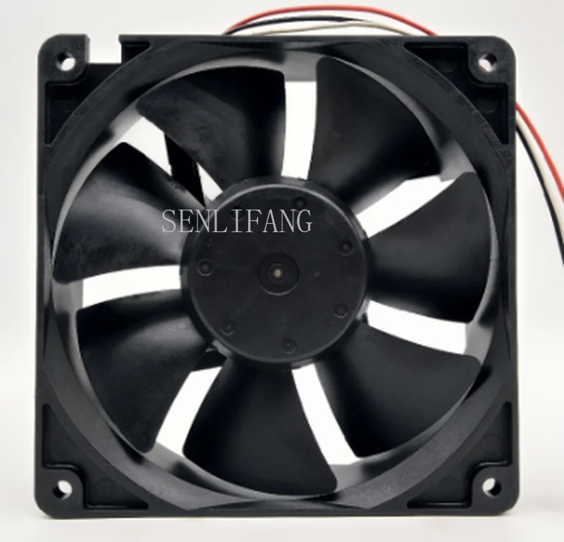 

Free shipping FOR 12038 12CM double ball bearing ASFAN12B92 24V 280mA cooling fan