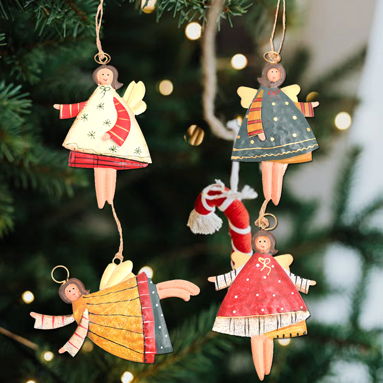 Gold Glitter Christmas Tree Top Star Christmas Tree Ornaments Christmas