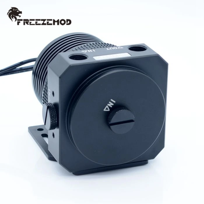 FREEZEMOD компьютерный кулер для воды с магнитной подвеской, полностью металлическая крышка насоса, защита PWM, контроль температуры 1100л. PU-JTD5