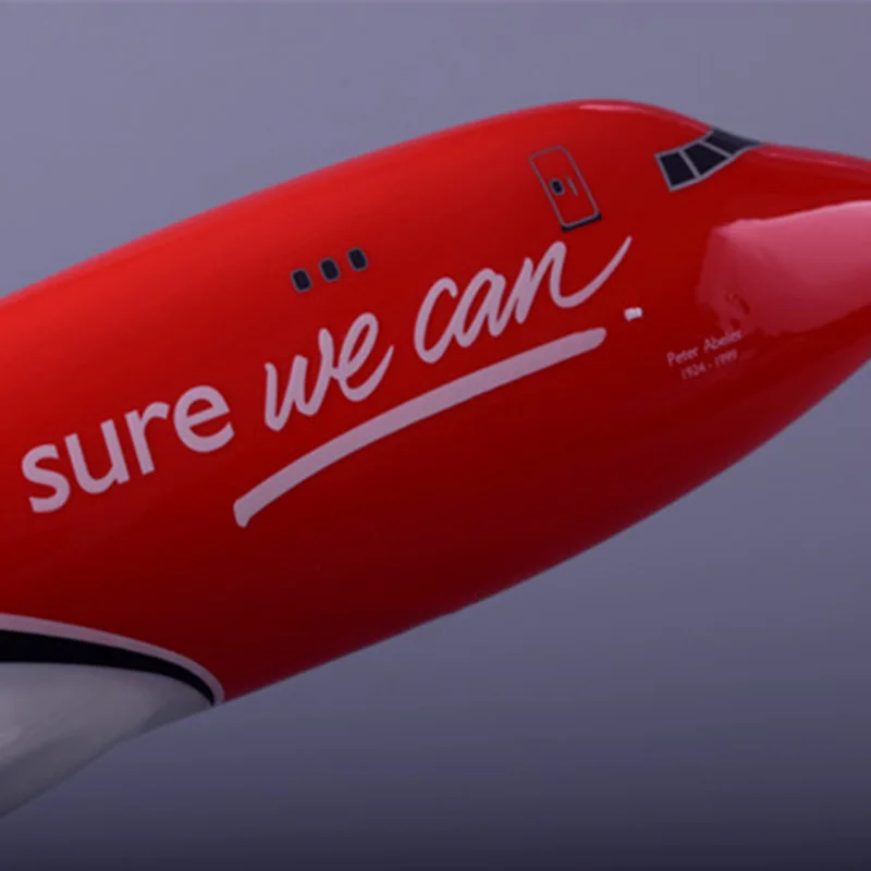 47 см 1:150 масштаб самолета Boeing B747 модель TNT cargo-Express с базовым сплавом самолет коллекционный дисплей коллекции игрушек