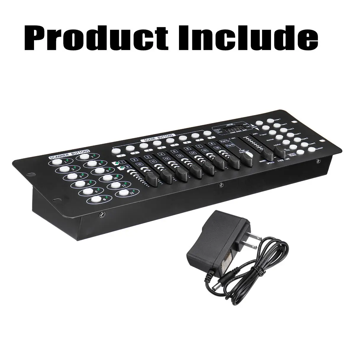 192 DMX пульт управления DJ оборудование DMX 512 для светильник светодиодный Par движущаяся головка Точечный светильник s DJ контроллер 110 В/220 В