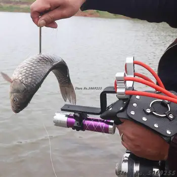 

Adult Powerful Fishing Slingshot Target Shooting With Arrow Catapult Professional Hunter Hunting Sling Shot Catch Fish