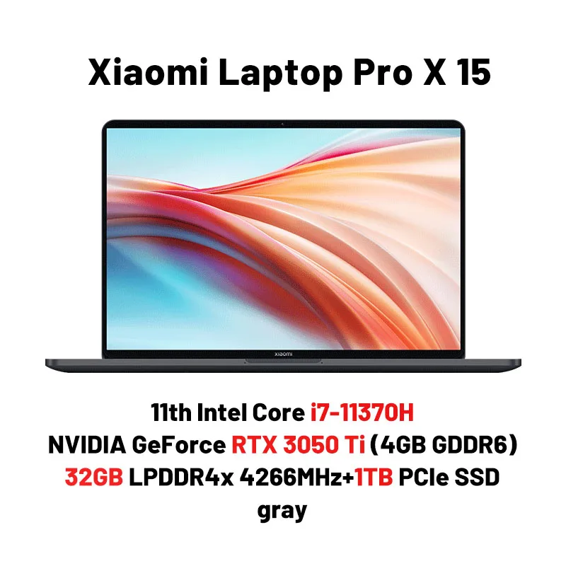 Xiaomi announces Mi Notebook Pro X 15 with GeForce RTX 3050 Ti and