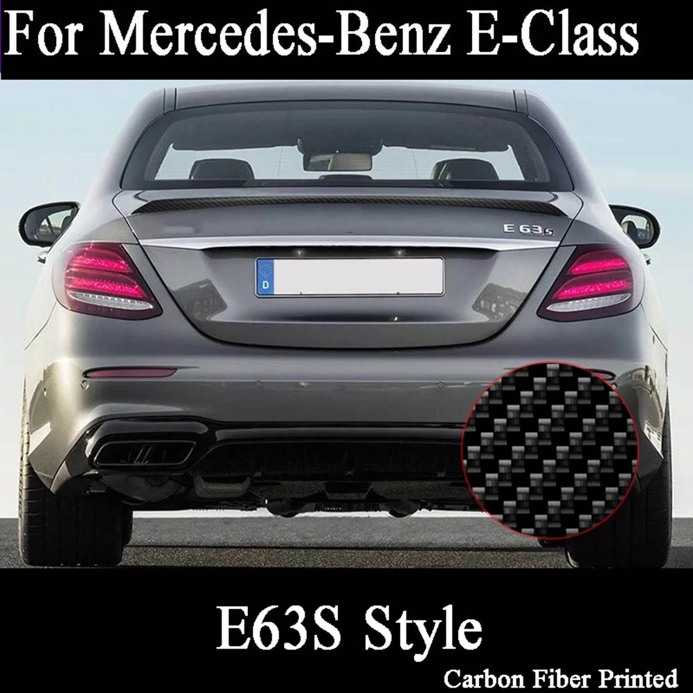 Для Mercedes-Benz E-Class E200 E260L E300L авто гоночный задний спойлер багажника активный крыло губы