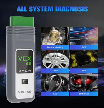 New VXDIAG VCX SE 13 IN 1 For All models for JLR DOIP Automotive Diagnostic tool For Mercedes Benz OBD2 scanner For Porsche 3 3