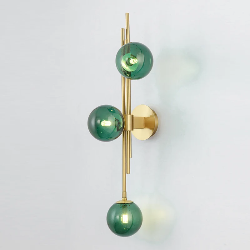

loft bedroom light glass ball aisle corridor dining room bedroom lamp espelho