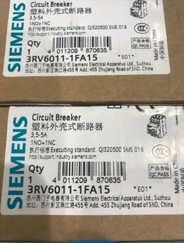 

Siemens 3RV6011-1FA15 3RV60111FA15 3.5-5.0A Circuit Breaker -New